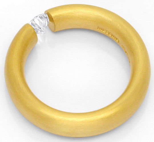 Foto 4 - Brillant-Spannring Oval Original Niessing 0,33 Gelbgold, S2994